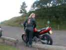 Me, the Hornet and my Tigger Crowtrees at Glen Clova